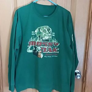 Mossy Oak men's long sleeve tee size L